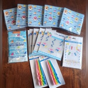 Baby Shark Birthday Bundle 21 - items